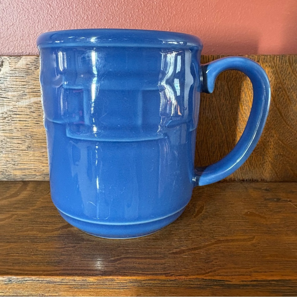 Longaberger Pottery Cornflower Blue Mug